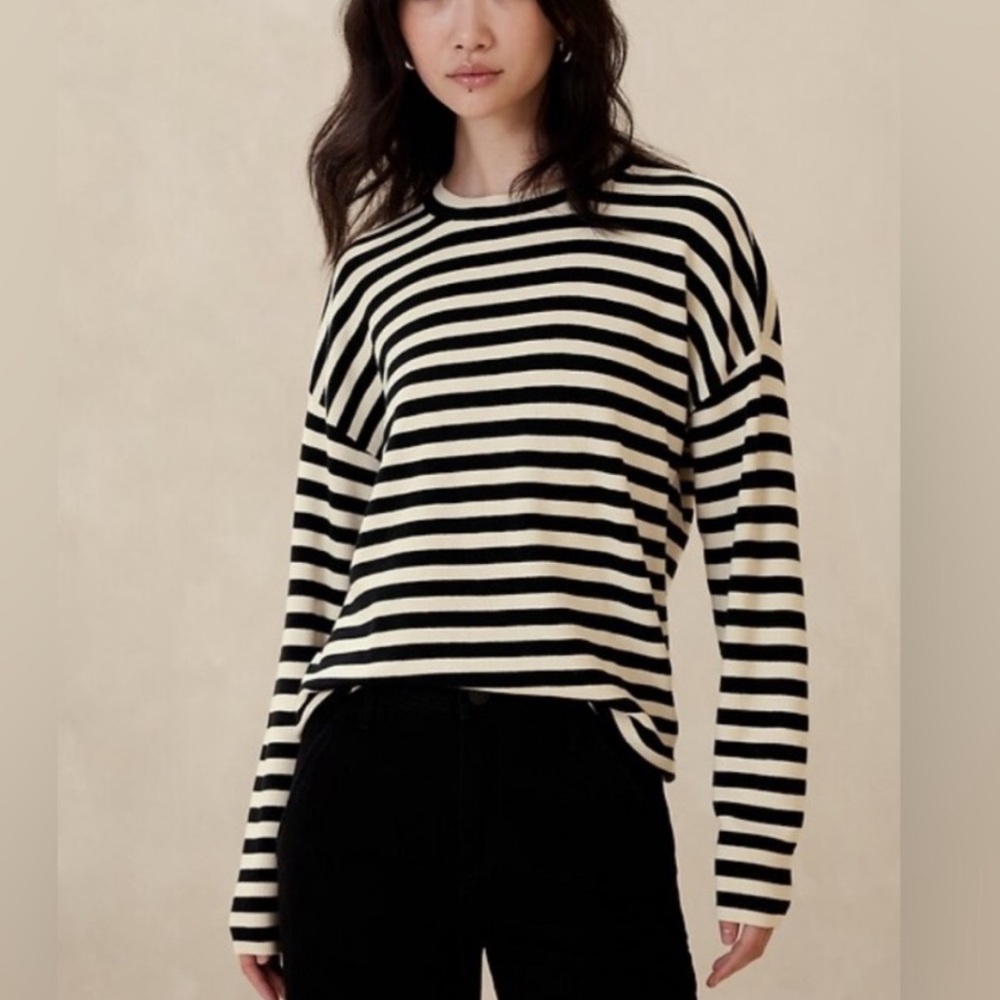 Banana republic striped sweater